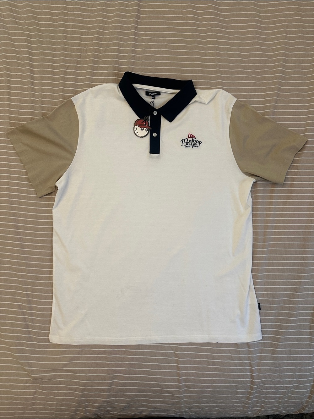 Malbon Golf and Yacht Club Polo XXL NWT